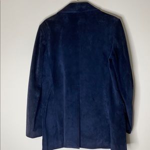 Phillipe Monet Deep Blue men’s Sued…